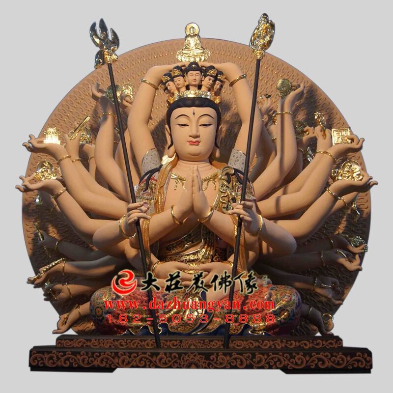 千手观音佛像 千手观音佛像