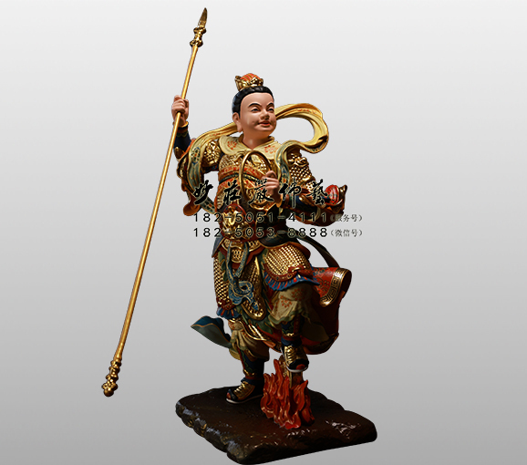 哪吒塑像 哪吒塑像
