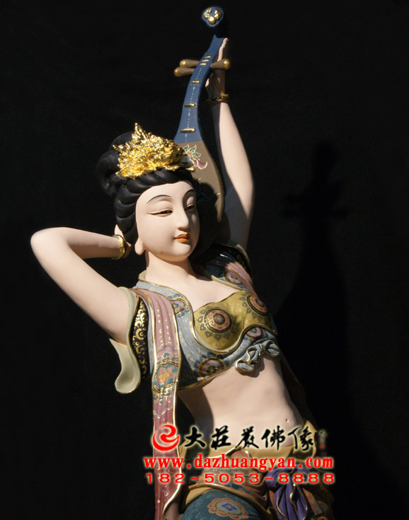 反弹琵琶伎乐天