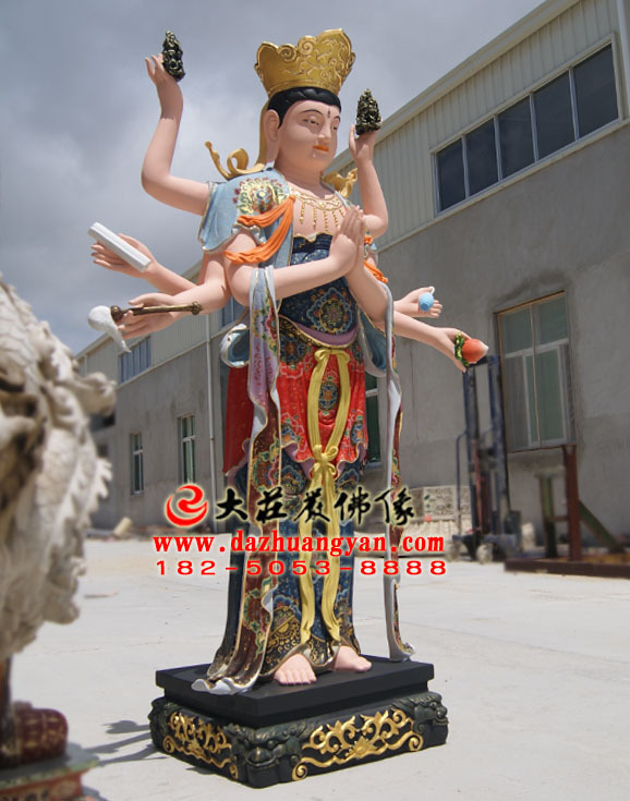 大辩才天侧面照