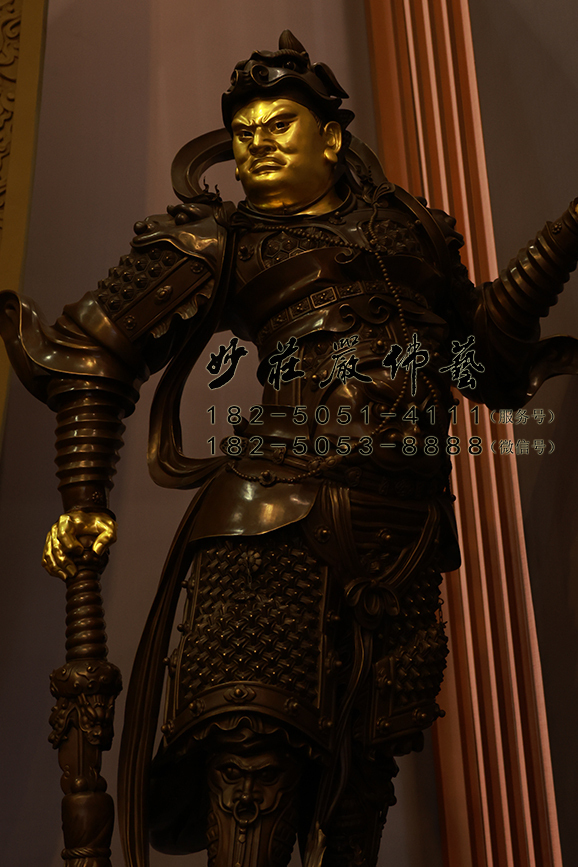 韦陀菩萨雕塑