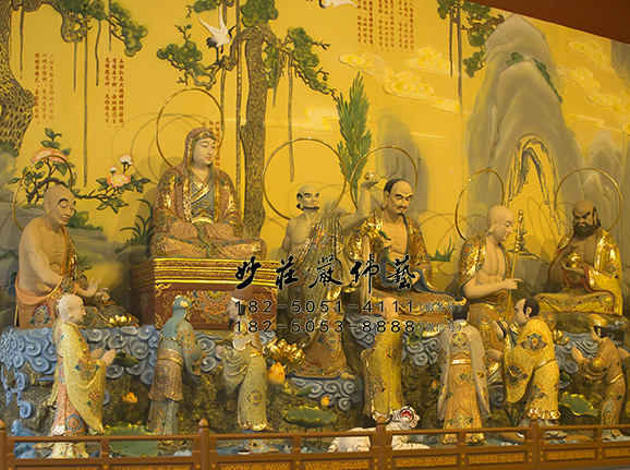 三十二祖师彩绘像 三十二祖师彩绘像