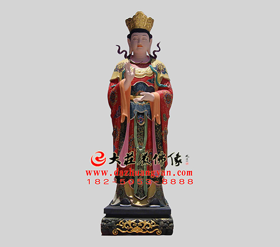 二十诸天之‌大功德天‌佛像