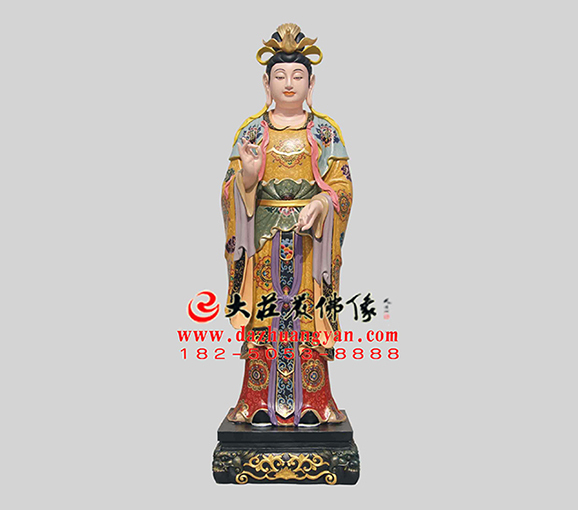 二十诸天之月宫天子雕塑