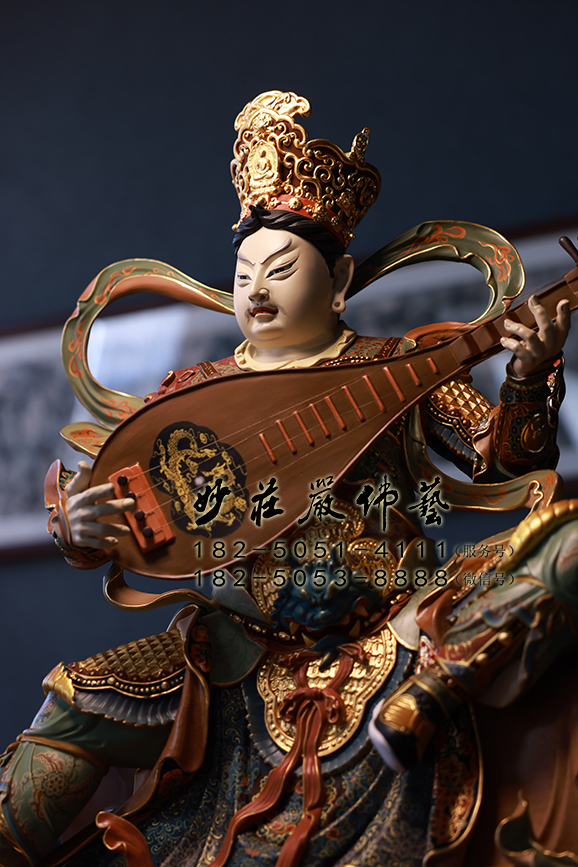 东方持国天王右侧照