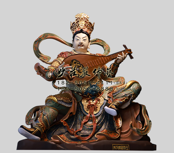 四大天王之东方持国天王​佛像