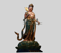 铜雕八大菩萨之除盖障菩萨佛像