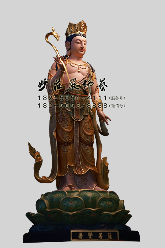 普贤菩萨侧面照