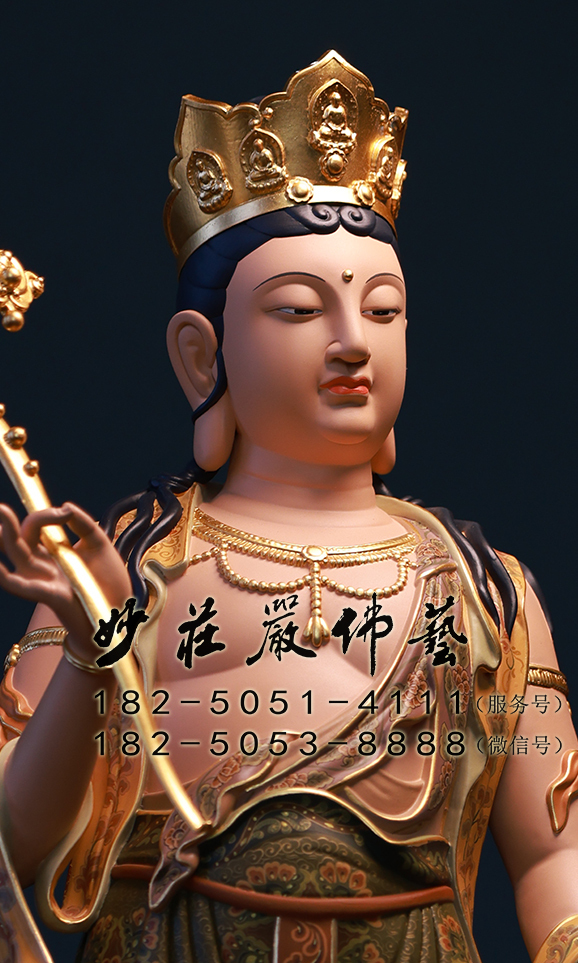 普贤菩萨局部特征