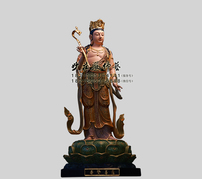 八大菩萨之普贤菩萨塑像