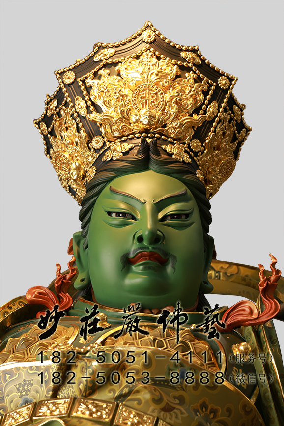 北方多闻天王正面近照