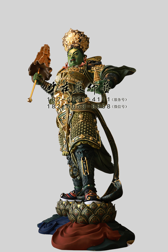 多闻天王右侧照