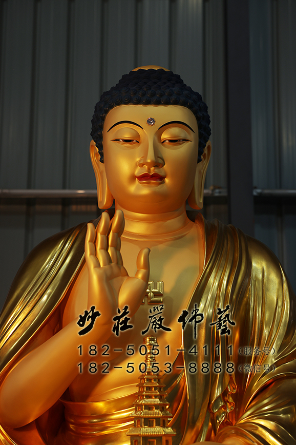 药师佛正面近照实拍图 药师佛正面近照实拍图