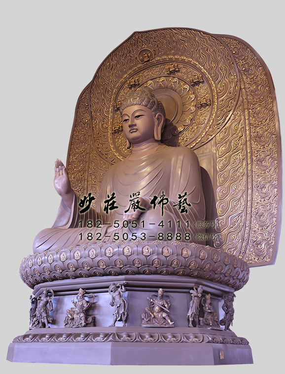 释迦牟尼佛右侧照 释迦牟尼佛右侧照