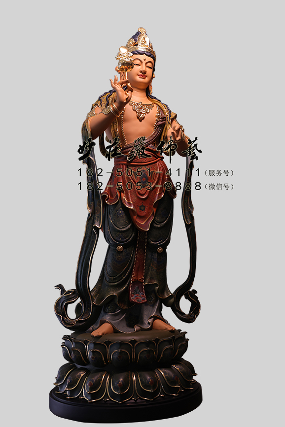 日光菩萨侧面照