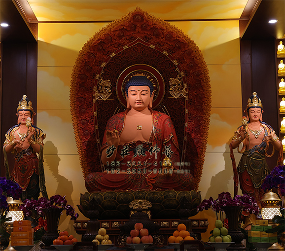 铜雕药师佛塑像 药师佛雕塑 药师佛像