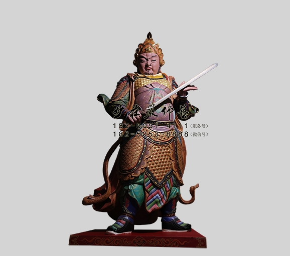 王将军神像 王将军雕塑  铜雕王将军塑像