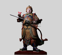 邓元帅塑像 邓元帅雕塑 铜雕邓元帅塑像 邓元帅神像