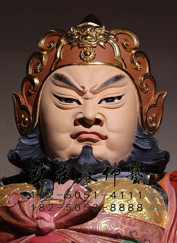 高元帅神像正面近照