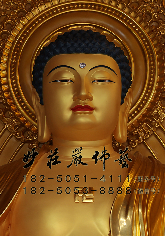 阿弥陀佛正面近照实拍图