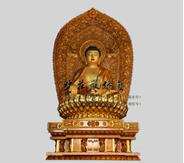 阿弥陀佛雕塑 铜雕阿弥陀佛塑像 