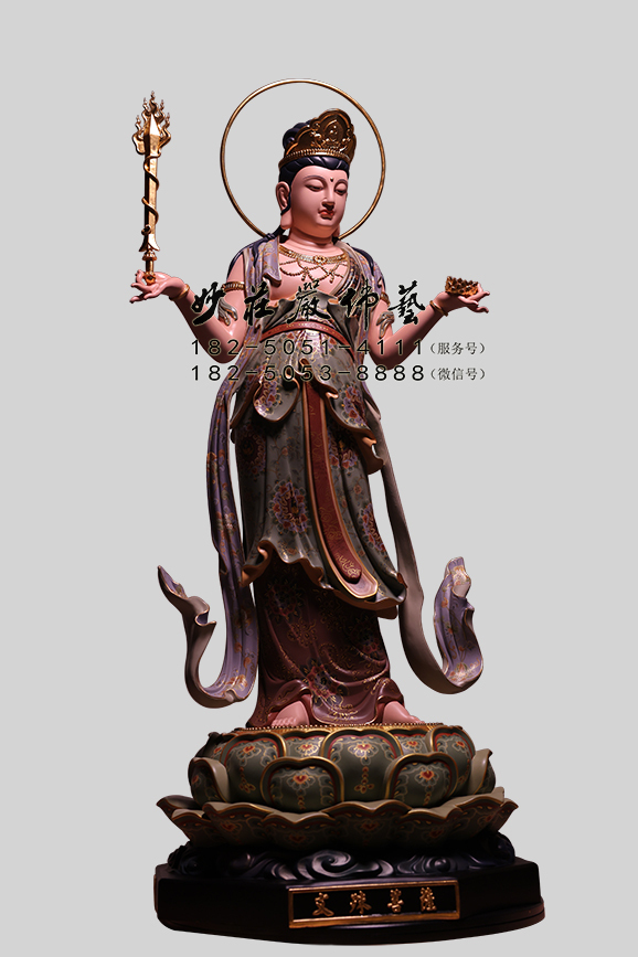 文殊菩萨侧面照