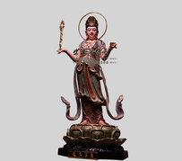  文殊菩萨佛像 文殊菩萨雕塑 铜雕文殊菩萨塑像