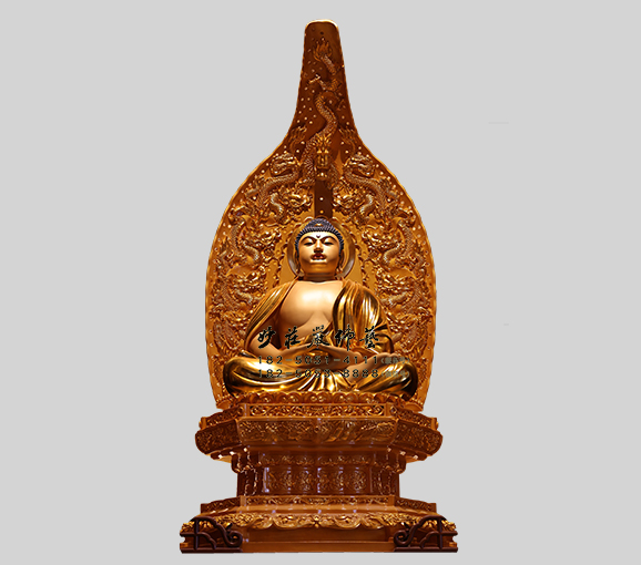 铜雕过去七佛之拘留孙佛 