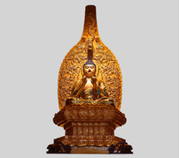 过去七佛之尸弃佛塑像