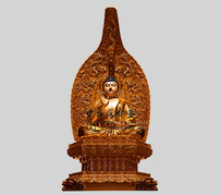 铜雕过去七佛之毗舍浮佛