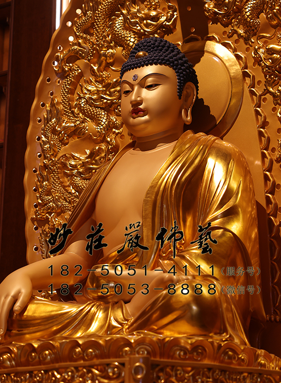 释迦牟尼佛右侧照 释迦牟尼佛右侧照