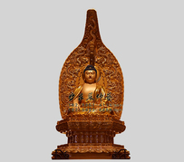 过去七佛之释迦牟尼佛雕塑