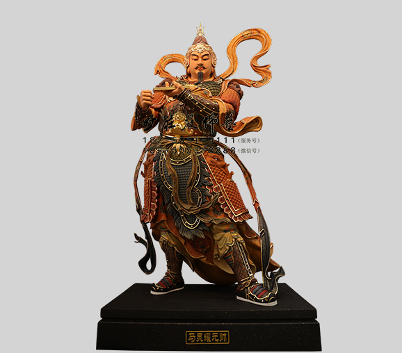 四大元帅之马灵耀元帅塑像 