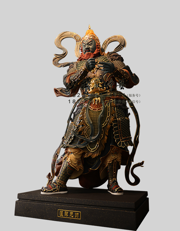 四大元帅之‌温琼元帅‌右侧塑像