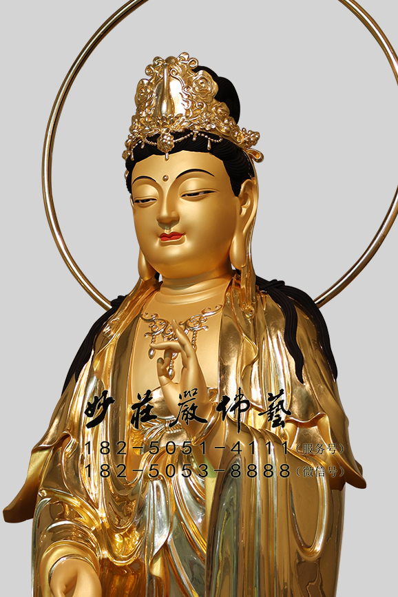 大势至菩萨右侧照 大势至菩萨右侧照